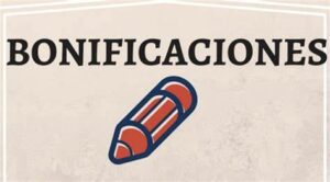 Listado bonificaciones provisionales